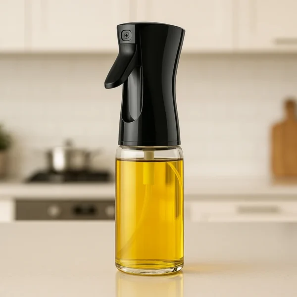 Glass Oil Spray Bottle 300ml – Fine Mist Cooking Oil Sprayer for Air Fryer & Kitchen