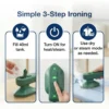 Portable Steam Iron 2-in-1 – Mini Handheld Garment Steamer & Dry Iron for Travel