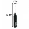 Handheld Electric Milk Frother – Battery Operated Coffee & Milk Foam Maker