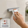 MiniFoldableDesktopMop-01 Mini Handheld Sponge Mop with Squeegee – Compact Water Absorbent Cleaning Wiper