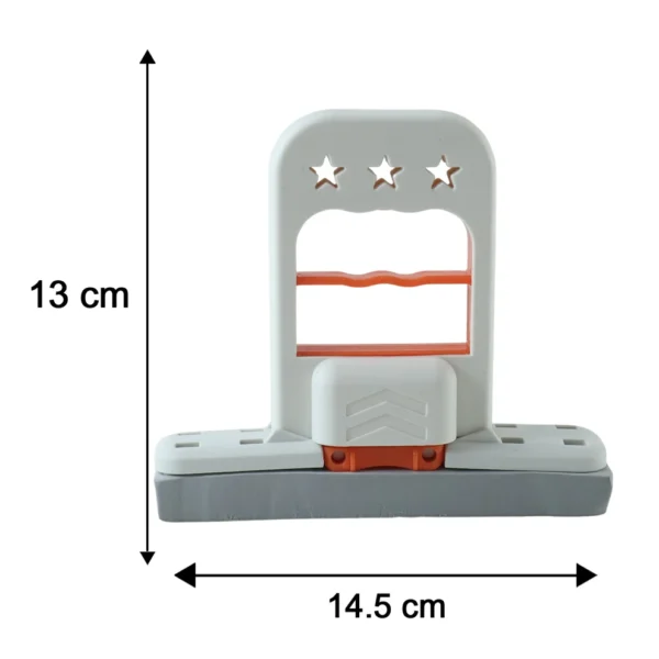 MiniFoldableDesktopMop-size Mini Handheld Sponge Mop with Squeegee – Compact Water Absorbent Cleaning Wiper